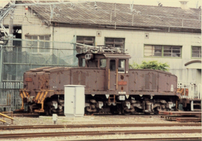 鉄道フォト・写真：東武鉄道 東武ED4010形電気機関車 東武動物公園駅 鉄道フォト・写真 by 二ヶ領用水の桜さん - 撮影日 1987/03/22 00:00