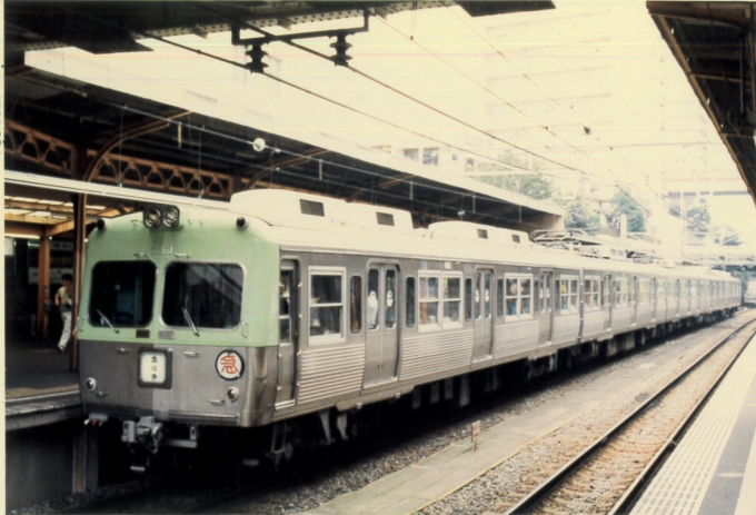 鉄道フォト・写真：京王電鉄 京王3000系電車 クハ3761 下高井戸駅 (京王) 鉄道フォト・写真 by 二ヶ領用水の桜さん - 撮影日 1986/08/10 00:00