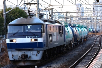 JR貨物 EF210形 EF210-163 鉄道フォト・写真 by 255_Be-05さん 新川崎駅：2024年02月07日16時ごろ