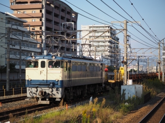 JR貨物 国鉄EF65形電気機関車 EF65 1132 鉄道フォト・写真 by tokadaさん 千里丘駅：2018年10月24日15時ごろ