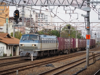 JR貨物 国鉄EF66形電気機関車 EF66 121 鉄道フォト・写真 by tokadaさん 東淀川駅：2018年10月24日11時ごろ