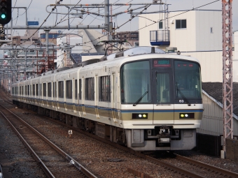 JR西日本 クモハ221形 クモハ221-63 鉄道フォト・写真 by tokadaさん 桃谷駅：2018年02月22日16時ごろ