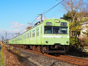JR西日本 クハ103形 クハ103-216 鉄道フォト・写真 by tokadaさん 玉水駅：2021年12月02日14時ごろ