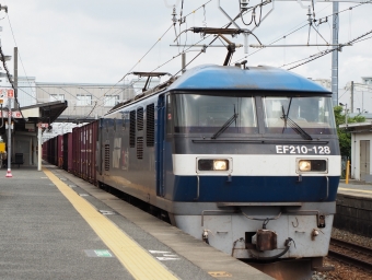 JR貨物 EF210形 EF210-128 鉄道フォト・写真 by tokadaさん 御着駅：2022年08月04日10時ごろ