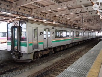 JR東日本 クモハ701形 クモハ701-5506 鉄道フォト・写真 by tokadaさん 新庄駅：2016年07月19日09時ごろ