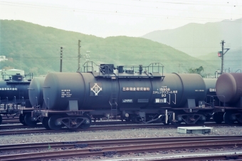 JR貨物 国鉄タキ15800形貨車 タキ15808 鉄道フォト・写真 by tokadaさん 敦賀駅 (JR)：1990年11月12日17時ごろ