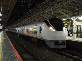 JR東日本 クハE656形 ときわ(特急) クハE656-6 鉄道フォト・写真 by tokadaさん 東京駅 (JR)：2022年12月07日21時ごろ