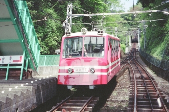 大山ケーブルカー 鉄道フォト・写真