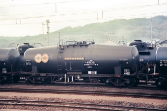 国鉄タキ45000形貨車 タキ45132 鉄道フォト・写真 by tokadaさん 篠ノ井駅 (JR)：1990年12月24日15時ごろ