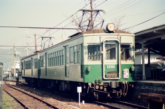 南海電鉄 南海1201形電車 モハ1201形 1203 鉄道フォト・写真 by tokadaさん 貴志駅：1990年12月22日11時ごろ