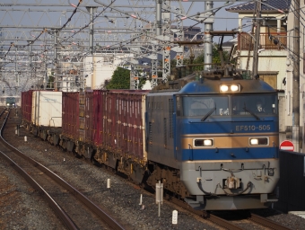 JR貨物 EF510形 EF510-505 鉄道フォト・写真 by tokadaさん ＪＲ総持寺駅：2020年03月18日16時ごろ