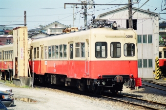 北陸鉄道モハ3200形電車 モハ3201 鉄道フォト・写真 by tokadaさん 内灘駅：1992年05月04日10時ごろ