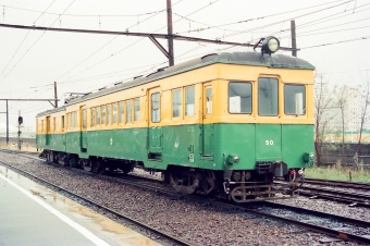 新潟交通クハ45形電車 50 鉄道フォト・写真 by tokadaさん ：1990年11月11日11時ごろ