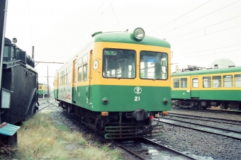 新潟交通モハ20形電車 21 鉄道フォト・写真 by tokadaさん ：1990年11月11日11時ごろ