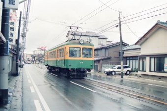 新潟交通モハ24形電車 24 鉄道フォト・写真 by tokadaさん ：1990年11月11日12時ごろ