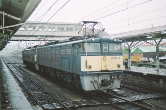 JR東日本 国鉄EF63形電気機関車 EF63 15 鉄道フォト・写真 by tokadaさん 軽井沢駅 (JR)：1991年10月09日15時ごろ