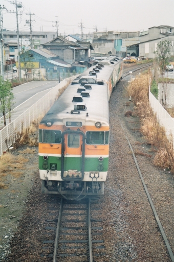 JR東日本 キハ40形 キハ40 2024 鉄道フォト・写真 by tokadaさん 常陸太田駅：1991年12月26日09時ごろ