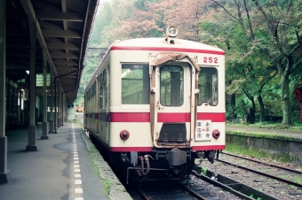 京福電気鉄道モハ251形電車 252 鉄道フォト・写真 by tokadaさん 永平寺駅：1990年11月12日08時ごろ