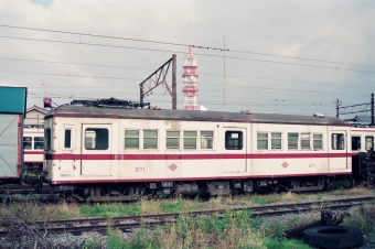京福電気鉄道モハ271形電車 271 鉄道フォト・写真 by tokadaさん 福井口駅：1990年11月12日10時ごろ