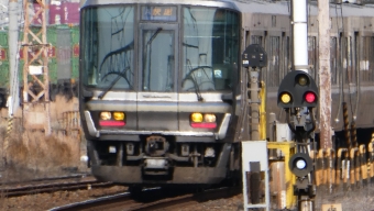 JR西日本223系電車 クハ222形（T’c） クハ223 鉄道フォト・写真 by さくら夙川さん 吹田駅 (JR)：2024年02月14日14時ごろ