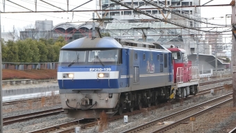 JR貨物 EF210形 EF210-129 鉄道フォト・写真 by さくら夙川さん 吹田駅 (JR)：2024年03月06日15時ごろ