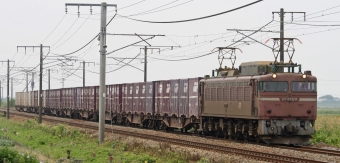 JR貨物 国鉄EF81形電気機関車 EF81-129 鉄道フォト・写真 by スーパー金太郎さん 矢代田駅：2010年06月13日10時ごろ