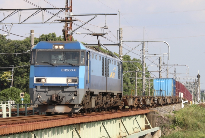 鉄道フォト・写真：JR貨物EH200形電気機関車 EH200-6 本庄駅 鉄道フォト・写真 by スーパー金太郎さん - 撮影日 2024/06/06 15:48