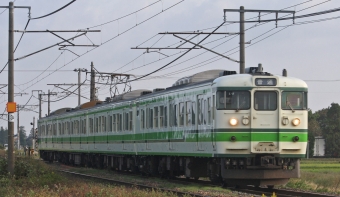 JR東日本 国鉄115系電車 クハ115形(Tc) 鉄道フォト・写真 by スーパー金太郎さん 帯織駅：2011年10月16日08時ごろ