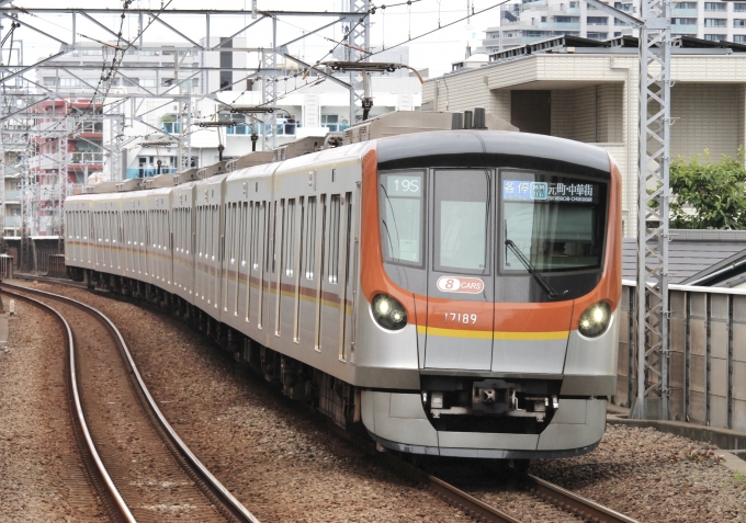 鉄道フォト・写真：東京メトロ17000系電車  17189 綱島駅 鉄道フォト・写真 by スーパー金太郎さん - 撮影日 2024/06/30 13:22