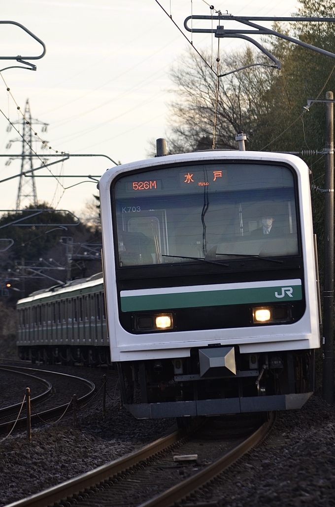JR東日本E501系電車 クハE501-1003 鉄道フォト・写真 by かわさきさん 水戸駅 (JR)：2024年01月28日08時ごろ
