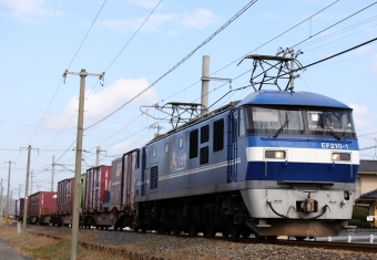 JR貨物EF210形電気機関車 1 鉄道フォト・写真 by express999さん 本山駅 (香川県)：2021年12月21日12時ごろ