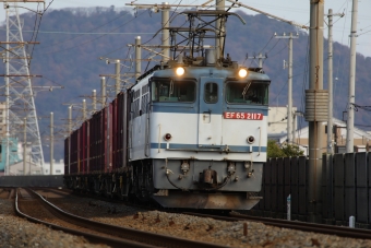 JR貨物 国鉄EF65形電気機関車 2117 鉄道フォト・写真 by express999さん 讃岐塩屋駅：2021年12月21日13時ごろ