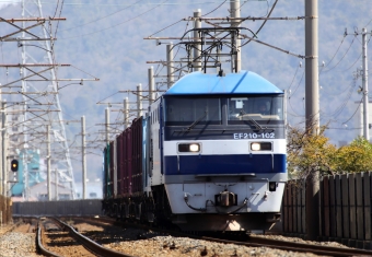 JR貨物 EF210形 EF210-102 鉄道フォト・写真 by express999さん 塩屋駅 (香川県)：2022年03月15日11時ごろ