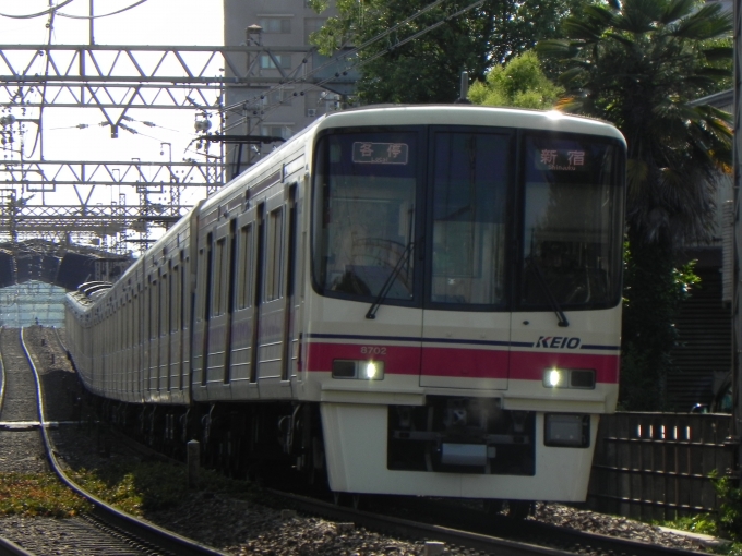 鉄道フォト・写真：京王電鉄 京王8000系電車 8702 中河原駅 鉄道フォト・写真 by 京王8000系愛好家さん - 撮影日 2024/06/05 15:42