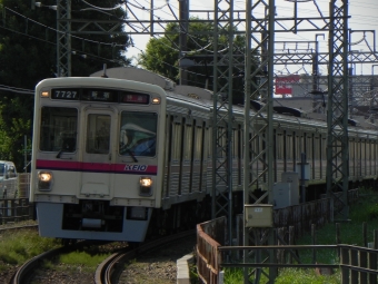 京王電鉄 京王クハ7700形 7727 鉄道フォト・写真 by 京王8000系愛好家さん 聖蹟桜ヶ丘駅：2024年06月14日16時ごろ