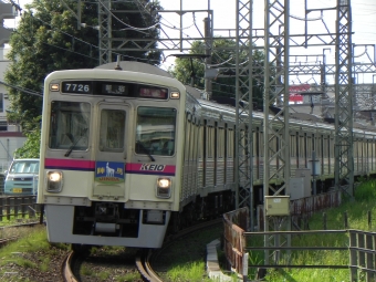 京王電鉄 京王クハ7700形 陣馬ヘッドマーク 7726 鉄道フォト・写真 by 京王8000系愛好家さん 聖蹟桜ヶ丘駅：2024年06月29日16時ごろ