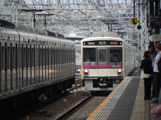 鉄道フォト・写真：京王電鉄 京王7000系電車 7804 北野駅 (東京都) 鉄道フォト・写真 by 京王8000系愛好家さん - 撮影日 2024/04/29 11:11