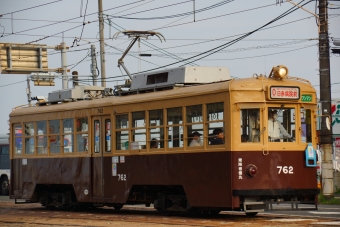 広島電鉄750形電車 モハ762 鉄道フォト・写真 by 岡山103号機さん 広電西広島駅：2024年06月16日17時ごろ