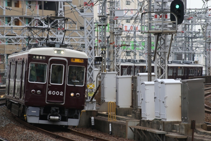 鉄道フォト・写真：能勢電鉄6000系電車 6002 中津駅 (大阪府|阪急) 鉄道フォト・写真 by ポールスターさん - 撮影日 2024/06/25 08:09