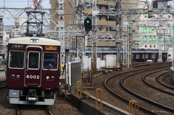 能勢電鉄6000系電車 6000形(Mc) 6002 鉄道フォト・写真 by ポールスターさん 中津駅 (大阪府|阪急)：2024年07月09日07時ごろ