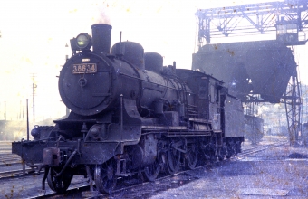 国鉄8620形蒸気機関車 38634 鉄道フォト・写真 by マイクさん 若松駅：1971年02月11日00時ごろ