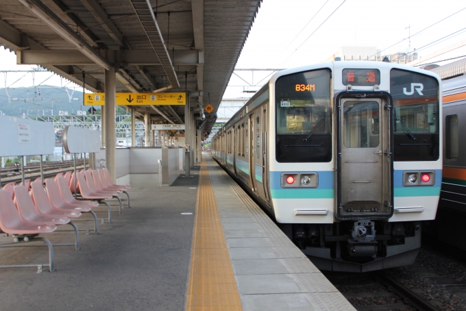 鉄道フォト・写真：JR東日本 国鉄211系電車 クモハ211-3018 中津川駅 鉄道フォト・写真 by meitetu1961さん - 撮影日 2022/05/28 19:46