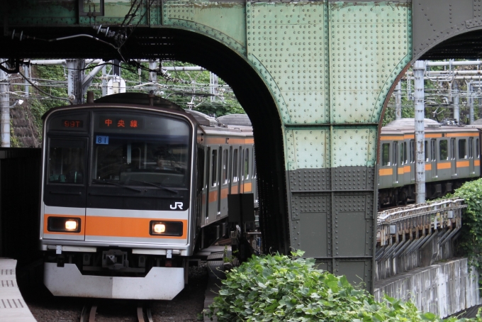 鉄道フォト・写真：JR東日本209系電車 御茶ノ水駅 (JR) 鉄道フォト・写真 by タキシードさん - 撮影日 2024/07/10 15:41