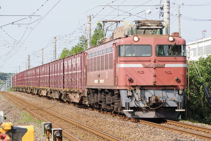 鉄道フォト・写真：JR貨物 国鉄EF81形電気機関車 EF81-404 肥前麓駅 鉄道フォト・写真 by SATSUMANIA777さん - 撮影日 2024/05/25 16:13