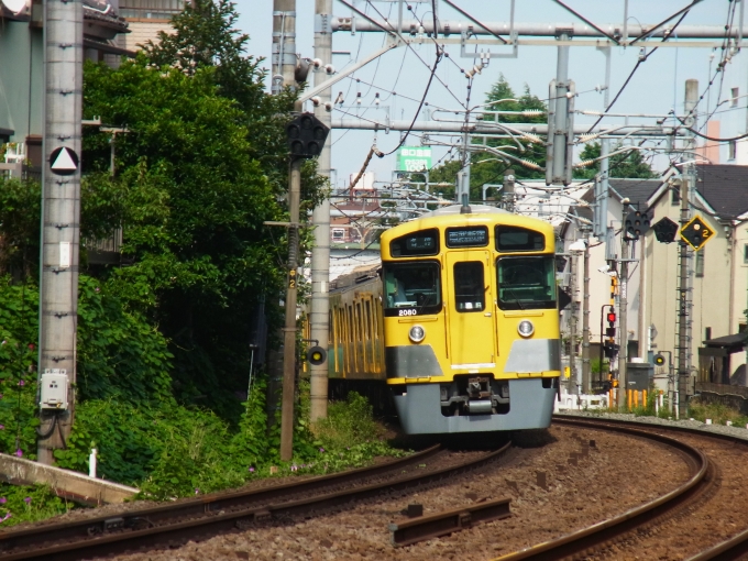 鉄道フォト・写真：西武鉄道 西武2000系電車 2080 新井薬師前駅 鉄道フォト・写真 by 西武電車さん - 撮影日 2024/07/03 15:31