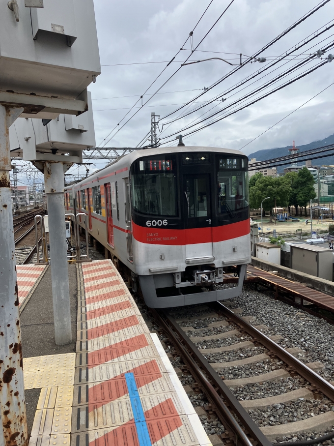 鉄道フォト・写真：山陽電車 山陽電気鉄道6000系電車 6006 御影駅 (兵庫県|阪神) 鉄道フォト・写真 by semi-expressさん - 撮影日 2024/07/02 11:45