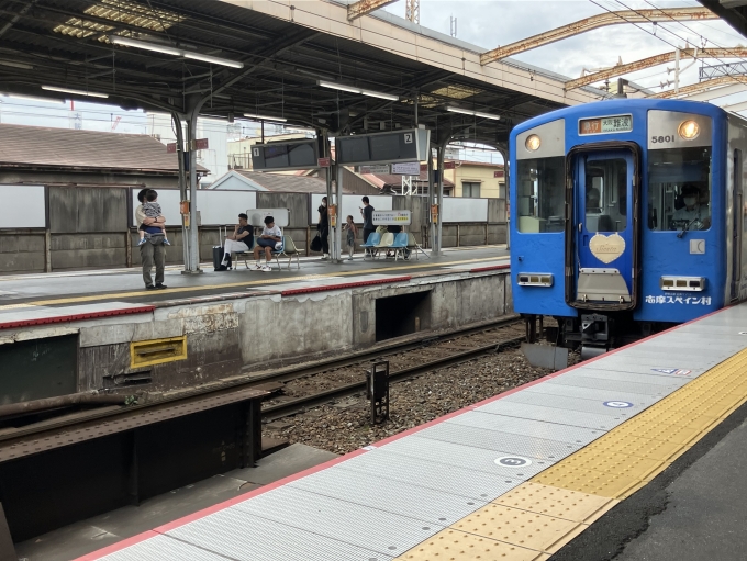 鉄道フォト・写真：近畿日本鉄道 近鉄5800系電車 5801 鶴橋駅 (近鉄) 鉄道フォト・写真 by pearlさん - 撮影日 2024/07/13 14:32