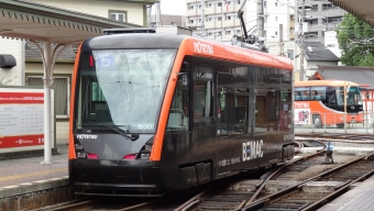 伊予鉄道モハ5000形電車 5003 鉄道フォト・写真 by Macam1024さん 道後温泉駅：2024年07月09日11時ごろ