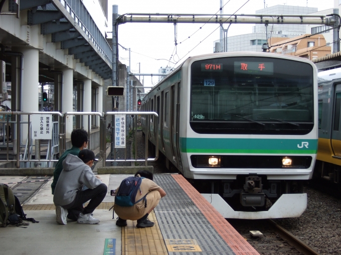 鉄道フォト・写真：JR東日本E231系電車 北千住駅 (JR) 鉄道フォト・写真 by あおささん - 撮影日 2024/07/15 10:46