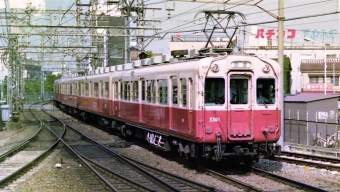 阪神電鉄 阪神3301・3501形電車 3301 鉄道フォト・写真 by ＠かっちゃんさん 尼崎センタープール前駅：1978年07月24日10時ごろ